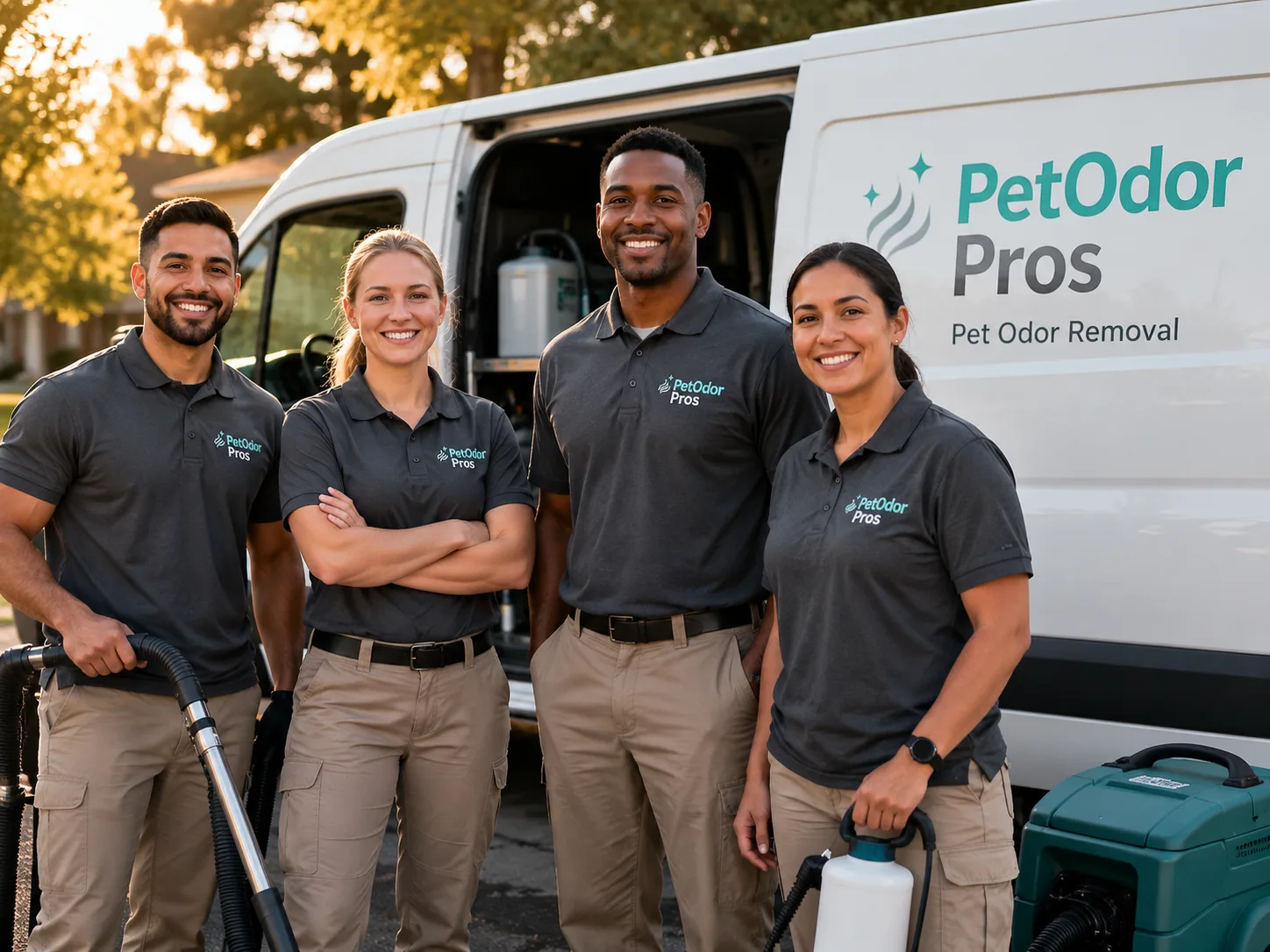 Pet Odor Removal team serving Warren, MI